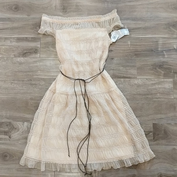 NINE WEST BNWT Cream Dress